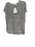 Michael Kors Brown Gold Yellow Short Sleeve Blouse Size P (petite) - photo 6