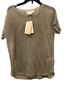 Michael Kors Brown Gold Yellow Short Sleeve Blouse Size P (petite) - photo 10