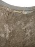 Michael Kors Brown Gold Yellow Short Sleeve Blouse Size P (petite) - photo 13
