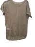 Michael Kors Brown Gold Yellow Short Sleeve Blouse Size P (petite) - photo 11