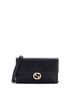 Gucci 100% Leather Black Interlocking Wallet on Chain Leather One size - photo 1