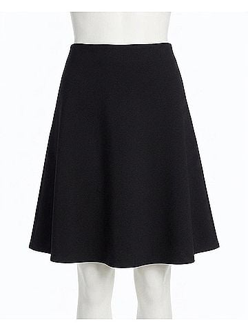 Nicole Miller Rebecca Flip Mini Skirt in Very Black (view 1)