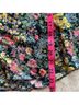 LoveShackFancy Floral Black Green Pink Long Sleeve Blouse Size XS - photo 8