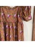 LoveShackFancy 100% Polyester Floral Multi Color Casual Dress Size 8 - photo 5