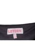 Leyden 95% Polyester 5% Spandex 95% Rayon 5% Spandex 100% Polyester Black Bodysuit Size M - photo 3