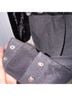Leyden 95% Polyester 5% Spandex 95% Rayon 5% Spandex 100% Polyester Black Bodysuit Size M - photo 6