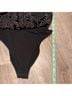 Leyden 95% Polyester 5% Spandex 95% Rayon 5% Spandex 100% Polyester Black Bodysuit Size M - photo 8