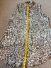 Hale Bob 100% Polyester Animal Print White Tan Sleeveless Blouse Size 6 - photo 6