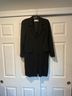 maxmara 100% Wool Stripes Black Wool Dress Size 6 - photo 4