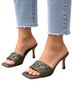 Cape Robbin Green Heels Size 10 - photo 1