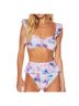 Beach Riot Tie-dye Multi Color Two Piece Swimsuit Size 7 - photo 10