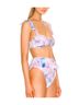 Beach Riot Tie-dye Multi Color Two Piece Swimsuit Size 7 - photo 6