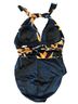 Magicsuit Floral Black Multi Color One Piece Swimsuit Size 14 - photo 2