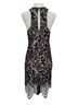 Express 100% Nylon Black Cocktail Dress Size XS - photo 2