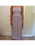 Solid & Striped Purple Casual Dress Size L - photo 3
