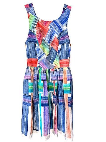 Amanda Uprichard Emmie Silk Mini Cocktail Dress (view 1)