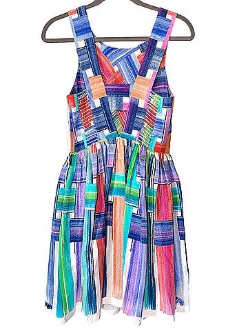Amanda Uprichard Emmie Silk Mini Cocktail Dress (view 2)