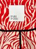 Pari Passu Zebra Print Red White Coat Size 4X - photo 3