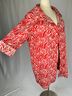 Pari Passu Zebra Print Red White Coat Size 4X - photo 8