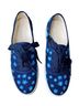 Soludos Floral Blue White Sneakers Size 7 - photo 2