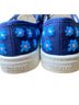 Soludos Floral Blue White Sneakers Size 7 - photo 6