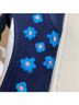 Soludos Floral Blue White Sneakers Size 7 - photo 8