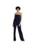 Amanda Uprichard 100% Polyester 95% Polyester 5% Elastane Blue Jumpsuit Size L - photo 1