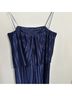 Amanda Uprichard 100% Polyester 95% Polyester 5% Elastane Blue Jumpsuit Size L - photo 8