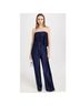 Amanda Uprichard 100% Polyester 95% Polyester 5% Elastane Blue Jumpsuit Size L - photo 7