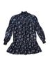 Cinq à Sept 100% Polyester Floral Blue Casual Dress Size 4 - photo 1