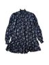Cinq à Sept 100% Polyester Floral Blue Casual Dress Size 4 - photo 2