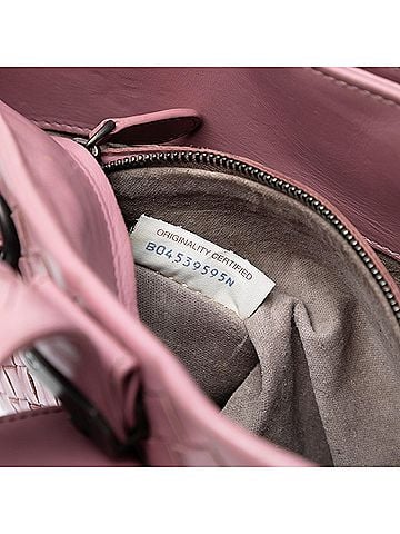 Bottega Veneta Small Nappa Intrecciato Roma Satchel (view 2)