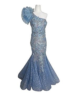 cheap mermaid dresses for prom Charming V-neck Sleeveless Mermaid Prom Dress – misshow.com
