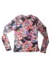 La Blanca Floral Black Pink Rash Guard Size L - photo 2