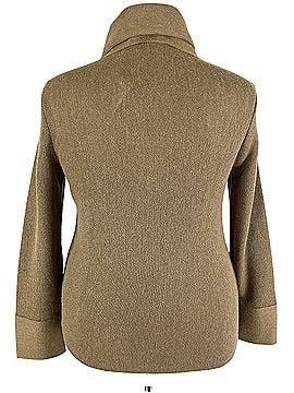 BEYOND THREADS Asymmetric Cardigan Wool Sweater (view 2)