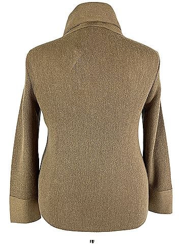 BEYOND THREADS Asymmetric Cardigan Wool Sweater (view 2)