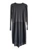 Go Silk Gray Black Wool Dress Size S - photo 1