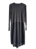 Go Silk Gray Black Wool Dress Size S - photo 2