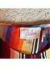 Parker 100% Silk Floral Orange Purple Tank Top Size XS - photo 3