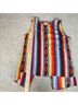Parker 100% Silk Floral Orange Purple Tank Top Size XS - photo 9