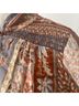 Faherty 100% Viscose Floral Brown Gray Casual Dress Size XS - photo 8