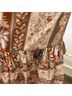 Faherty 100% Viscose Floral Brown Gray Casual Dress Size XS - photo 6