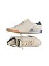 Dolce Vita 100% Leather 100% Synthetic White Black Silver Sneakers Size 8 1/2 - photo 2