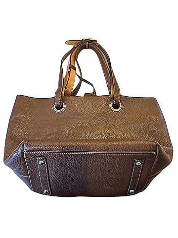 Dooney & Bourke Medium East West Grommet Shopper Leather Shoulder Bag (view 2)