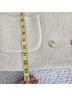 BA&SH Tweed Ivory Jacket Size S - photo 6