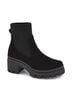 Andrea Black Women's Comfortech Textile Boots Size 10 - photo 1