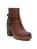 XTI Brown Women's Heeled Booties Size 5 1/2 - photo 2