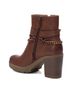 XTI Brown Women's Heeled Booties Size 5 1/2 - photo 3