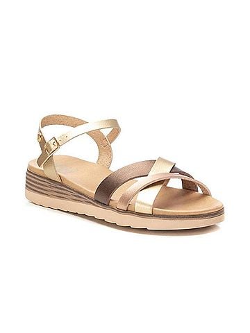 XTI Women's Low Wedge Strappy Sandals (view 2)