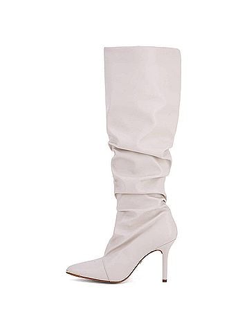 Andrea Women's Slouchy Boots With Pointy Toe (view 2)